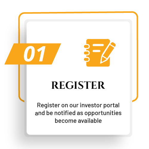 register on investor portal